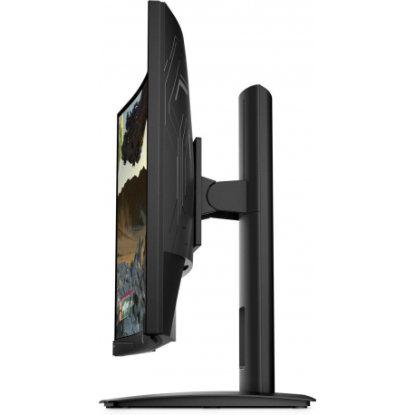 HP X24c Curved FHD Gaming Monitor/AG/300cd/4ms/HDMI/DP/HA, tilt/c:Black