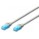 DIGITUS Ecoline - Patch cable - RJ-45 (M) to RJ-45 (M) - 20 m - UTP - CAT 5e - booted - grey