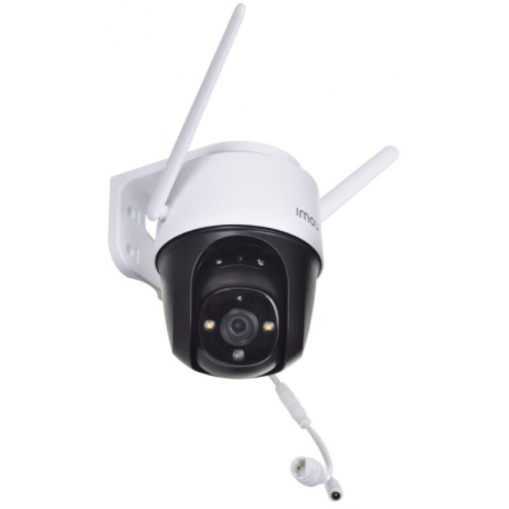 IMOU Cruiser 2MP - Network surveillance camera - pan  /  tilt - dustproof  /  weatherproof - colour (Day&Night) - 2 MP - 1920 x 1080 - 1080p - fixed focal - audio - wireless - Wi-Fi - LAN 10 / 100 - H.264, H.265 - DC 12 V - 3