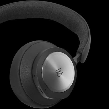 Bang & Olufsen Beoplay Portal - Headphones with mic - full size - Bluetooth  /  2.4 GHz radio frequency - wireless, wired - active noise cancelling - 3.5 mm jack, USB-C - antracite black - 8