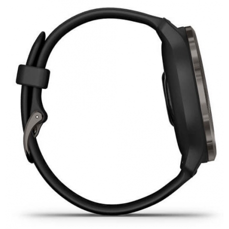 Garmin Venu 2 - 45 mm - black - sport watch with band - silicone - black - wrist size: 135-200 mm - display 1.3" - Bluetooth, Wi-Fi, ANT+ - 49 g - 6