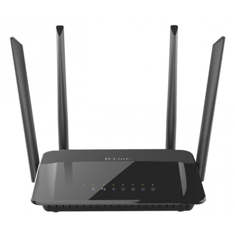 D-Link Router DIR-842 802.11ac, 300+867 Mbit/s, 10/100/1000 Mbit/s, Ethernet LAN (RJ-45) ports 4, Mesh Support No, MU-MiMO Yes, 