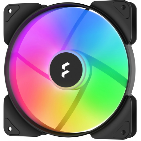 Fractal Design Aspect 14 RGB PWM - Case fan - 140 mm - black (pack of 3) - 0