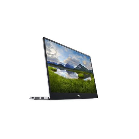 Dell C1422H - LED monitor - 14" - portable - 1920 x 1080 Full HD (1080p) @ 60 Hz - IPS - 300 cd / m² - 700:1 - 6 ms - 2xUSB-C - with 3 years Advanced Exchange Service - for Latitude 54XX, 55XX, 7320; Precision 5560, 5760, 7560, 7760; Vostro 13 5310; XPS 15 9510 - 1