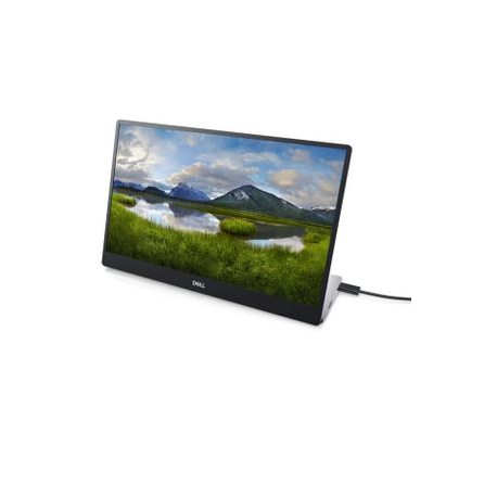 Dell C1422H - LED monitor - 14" - portable - 1920 x 1080 Full HD (1080p) @ 60 Hz - IPS - 300 cd / m² - 700:1 - 6 ms - 2xUSB-C - with 3 years Advanced Exchange Service - for Latitude 54XX, 55XX, 7320; Precision 5560, 5760, 7560, 7760; Vostro 13 5310; XPS 15 9510 - 9