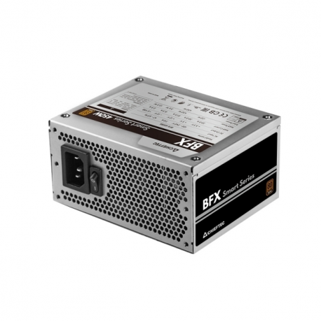 Chieftec BFX Smart Series 450W - Power supply (internal) - ATX12V 2.3 / SFX12V - 80 PLUS Bronze - AC 100-240 V - 450 Watt - active PFC - 3