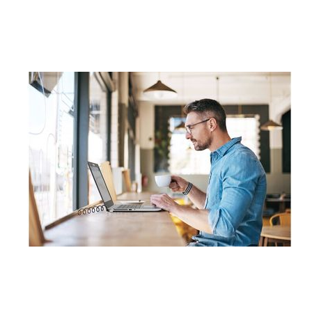 Kensington NanoSaver - Security cable lock - black - 1.83 m - 6