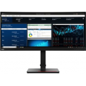 Lenovo ThinkVision P34w-20 - LED monitor - curved - 34.14" - 3440 x 1440 UWQHD - IPS - 300 cd / m² - 1000:1 - 4 ms - 2xHDMI, 2xDisplayPort, USB-C - raven black