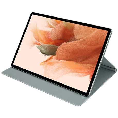 Samsung EF-BT730 - Flip cover for tablet - green - for Galaxy Tab S7 FE, Tab S7+ - 5