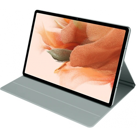 Samsung EF-BT730 - Flip cover for tablet - green - for Galaxy Tab S7 FE, Tab S7+ - 7