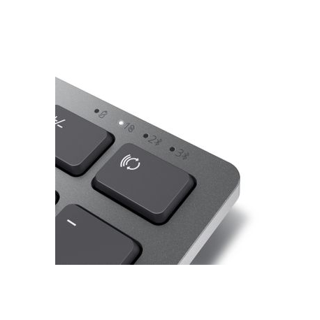 Dell Premier Wireless Keyboard and Mouse KM7321W - Keyboard and mouse set - wireless - 2.4 GHz, Bluetooth 5.0 - QWERTY - US International - titan grey - 8