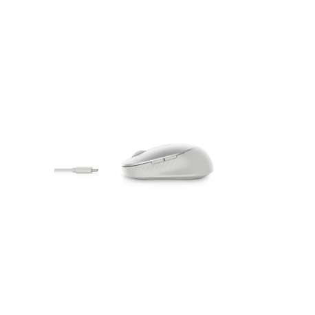 Dell Premier MS7421W - Mouse - optical - 7 buttons - wireless - 2.4 GHz, Bluetooth 5.0 - platinum silver - with 3 years Next Business Day Advanced Exchange Service - for Latitude 7320, 9420, 9520; Vostro 13 5310, 14 5410, 15 5510, 5415, 5515 - 6