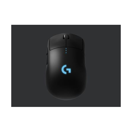 Logitech Gaming Mouse G Pro - Mouse - right and left-handed - optical - wireless - LIGHTSPEED - USB wireless receiver - 3