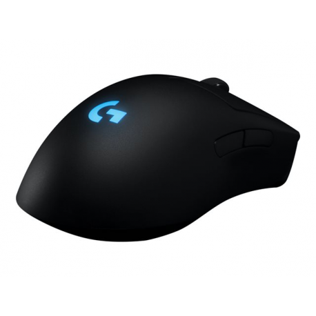 Logitech Gaming Mouse G Pro - Mouse - right and left-handed - optical - wireless - LIGHTSPEED - USB wireless receiver - 9