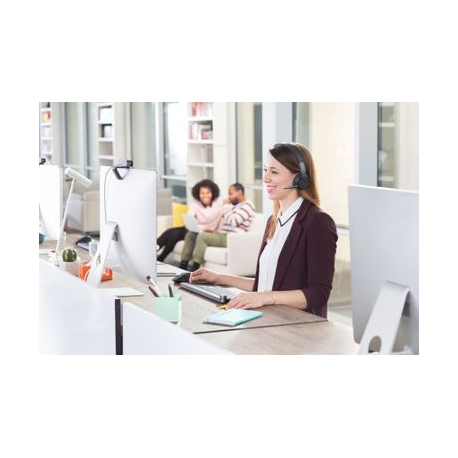 Logitech UC Zone Wireless - Headset - on-ear - Bluetooth - wireless - active noise cancelling - 12