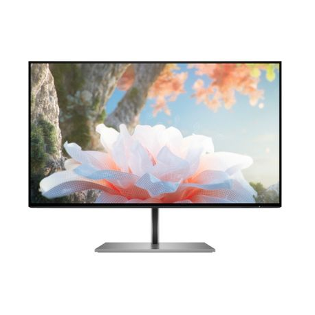 HP Z27xs G3 - LED monitor - 27" - 3840 x 2160 4K @ 60 Hz - IPS - 266 cd/m² - 1300:1 - DisplayHDR 600 - 14 ms - HDMI, DisplayPort, USB-C - turbo silver - 0