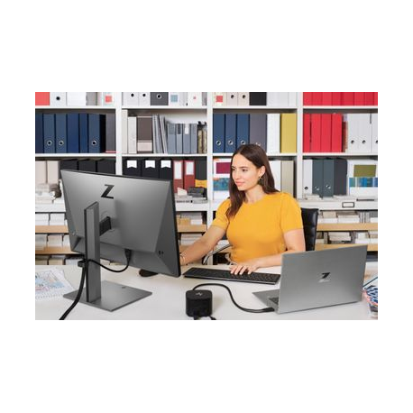 HP Z25xs G3 - LED monitor - 25" - 2560 x 1440 QHD @ 60 Hz - IPS - 266 cd / m² - 1000:1 - DisplayHDR 400 - 14 ms - HDMI, DisplayPort, USB-C - 10