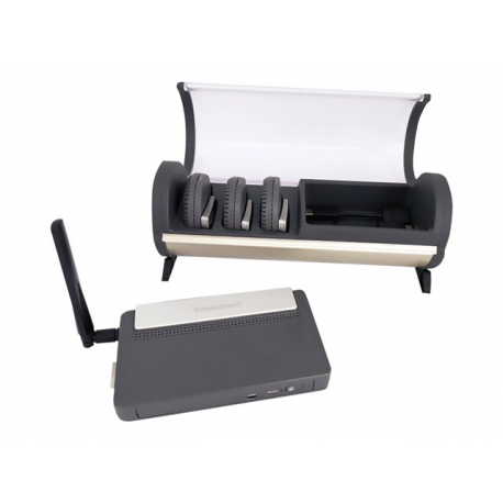 InFocus SimpleShare Touch Presentation System - 3 x transmitters + USB touch adapter + interactive receiver + charging station - wireless video / audio / USB extender - 802.11b / g / n - up to 15 m - for InFocus IN1156, IN1188, INL3148, INL3149; JTouch INF6540, INF7540, INF8640 - 2