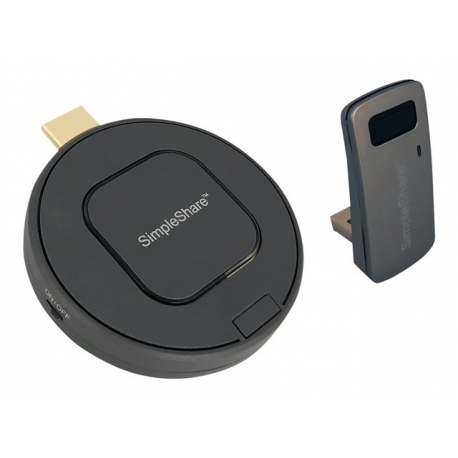InFocus SimpleShare Touch Presentation System - 3 x transmitters + USB touch adapter + interactive receiver + charging station - wireless video / audio / USB extender - 802.11b / g / n - up to 15 m - for InFocus IN1156, IN1188, INL3148, INL3149; JTouch INF6540, INF7540, INF8640 - 3