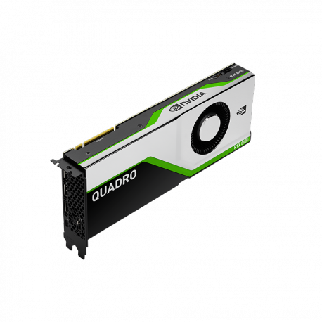 NVIDIA Quadro RTX 8000 - Graphics card - Quadro RTX 8000 - 48 GB GDDR6 - PCIe 3.0 x16 - for Nimble Storage dHCI Large Solution with HPE ProLiant DL380 Gen10; ProLiant DL380 Gen10 - 2