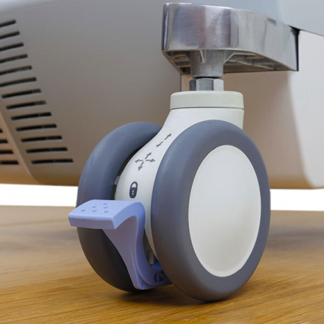 Ergotron SV 3-Function - Locking casters for cart - for Ergotron SV40, SV41, SV42, SV43, SV44; StyleView SV42 - 2