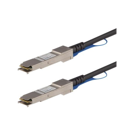 StarTech.com QSFP+ DAC Twnax ケーブル 1m Juniper製QFX-QSFP