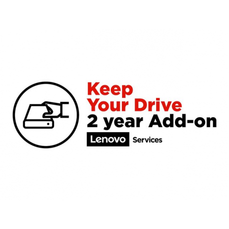 Lenovo Keep Your Drive Add On - Extended service agreement - 2 years - for S200; S400; S500; ThinkCentre M700; M73; M800; M810; M820z AIO; V510; V540-24IWL AIO - 1