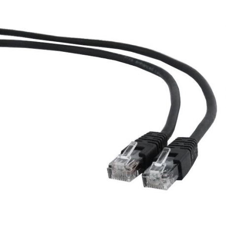cablexpert - Patch cable - RJ-45 (M) to RJ-45 (M) - 2 m - UTP - CAT 6 - molded, stranded - black - 2