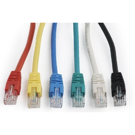cablexpert - Patch cable - RJ-45 (M) to RJ-45 (M) - 1 m - UTP - CAT 6 - molded, stranded - yellow - 1