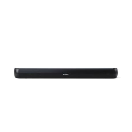 Sharp HT-SB107 2.0 Compact Soundbar for TV up to 32", HDMI ARC/CEC, Aux-in, Optical, Bluetooth, 65cm, Gloss Black