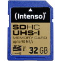 Intenso Premium - Flash memory card - 32 GB - UHS Class 1  /  Class10 - SDHC UHS-I