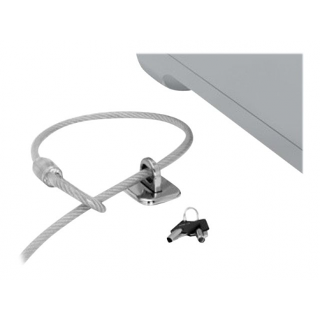 Compulocks Anchoring Point for Security Cable Locks - Security cable anchor - silver - for P/N: CL15, CL15C, CL37 - 4
