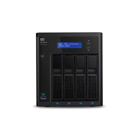 Western Digital WD My Cloud Pro PR4100 16TB 4Bay NAS 2xHDD 1,6GHz QuadCore processor 4Gb RAM RAID 0 1 JBOD 2xUSB3.0 External RTL