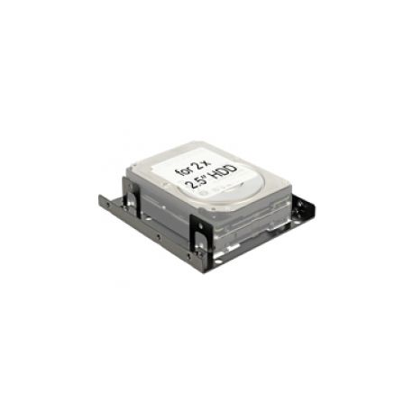 DeLOCK - Storage bay adapter - 3.5" to 2 x 2.5" - 2