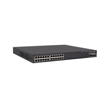 HPE 5510-24G-4SFP HI Switch with 1 Interface Slot - Switch - Managed - 24 x 10 / 100 / 1000 + 4 x Gigabit SFP + 4 x 10 Gigabit SFP+ - rack-mountable - 1