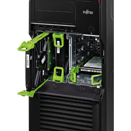 Fujitsu 4X HDD/SSD EASY RAIL KIT 2.5 (Nachruestsatz fuer den Einbau von 4x 3.5 HDD/SSD fuer Fujitsu Celsius Workstation)