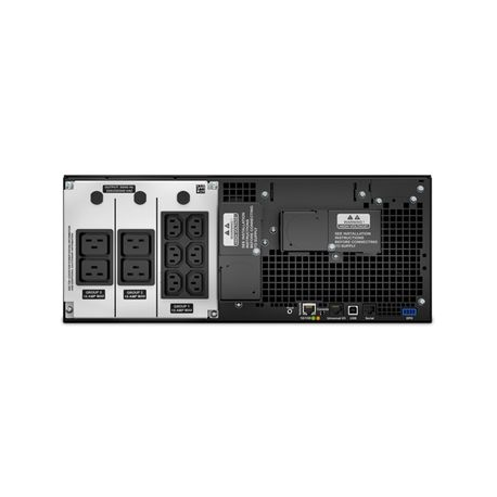 APC Smart-UPS SRT 6000VA RM - UPS (rack-mountable) - AC 230 V - 6000 Watt - 6000 VA - Ethernet 10 / 100, USB - output connectors: 13 - 4U - black - for P / N: AR3100W, AR3103SP, AR3105W, AR3106SP, AR3155W, AR3305W, AR3355SP, AR3355W, NBWL0356A - 10