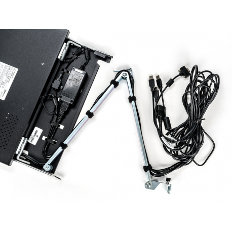 Avocent Local Rack Access - KVM console - USB - 19" (18.5" viewable) - rack-mountable - 1366 x 768 @ 60 Hz - 250 cd / m² - 1000:1 - VGA - 1U - for AutoView AV3108, AV3216 - 3