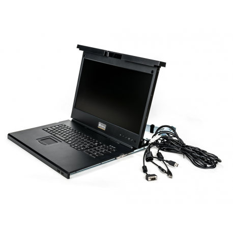 Avocent Local Rack Access - KVM console - USB - 19" (18.5" viewable) - rack-mountable - 1366 x 768 @ 60 Hz - 250 cd / m² - 1000:1 - VGA - 1U - for AutoView AV3108, AV3216 - 4