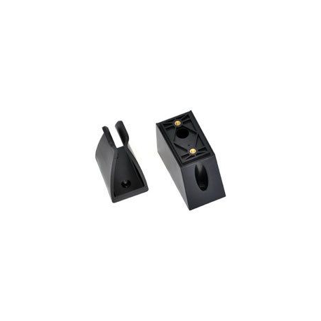 Ergotron - Bar code scanner holder - wall mountable - black - for P / N: 45-353-026, 45-354-026 - 1