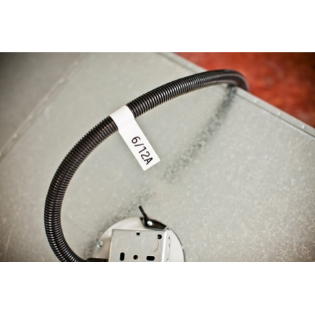 Brother TZe-FX261 - Black on white - Roll (3.56 cm x 8 m) 1 cassette(s) flexible tape - for P-Touch PT-3600, 530, 550, 9200, 9400, 9500, 9600, 9700, 9800, D800, E800, P900, P950 - 3