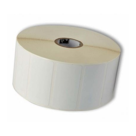 Zebra 8000T ESD - Polyester - glossy - permanent adhesive - 50 micron - white - 41.3 x 6.4 mm 100 label(s) (1 roll(s) x 100) permanent labels - for Zebra 110, 140, 220, Z4Mplus, Z6MPlus, ZM400, ZM600; Xi Series 140, 170; Z Series ZM600 - 1