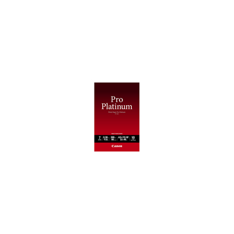 Canon Photo Paper Pro Platinum - A3 plus (329 x 423 mm) - 300 g / m² - 10 sheet(s) photo paper - for PIXMA iP8720, IX6820, PRO-1, PRO-10, PRO-100, Pro9000, Pro9000 Mark II, Pro9500 - 1