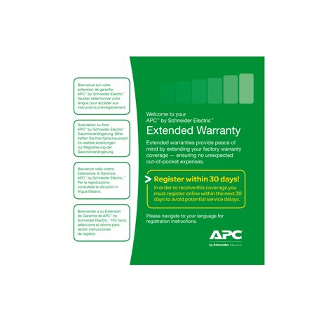 APC Service Pack 3 Year Extended Warranty - Phisical Delivery - SP-06