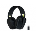 Logitech Lightspeed G435 - Headset - full size - Bluetooth / 2.4 GHz radio frequency - wireless - black - Discord Certified