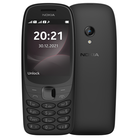 Nokia 6310 TA-1400 Black, 2.8 ", TFT, 0.016 MB, Dual SIM, Nano Sim, 3G, Bluetooth, 5.0, USB version Micro, Built-in camera, Main