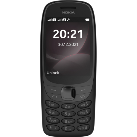 Nokia 6310 TA-1400 Black, 2.8 ", TFT, 0.016 MB, Dual SIM, Nano Sim, 3G, Bluetooth, 5.0, USB version Micro, Built-in camera, Main