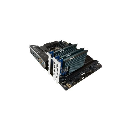 ASUS GT730-4H-SL-2GD5 - Graphics card - GF GT 730 - 2 GB GDDR5 - PCIe 2.0 - 4 x HDMI - fanless - 2