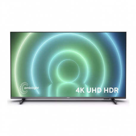 Philips 4K UHD LED Android™ TV 50" 50PUS7906/12 3-sided Ambilight 3840x2160p HDR10+ 4xHDMI 2xUSB LAN WiFi DVB-T/T2/T2-HD/C/S/S2,