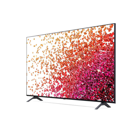 LG 50NANO753PR 50" (126 cm), Smart TV, WebOS, 4K HDR Nano Cell, 3840 x 2160, Wi-Fi, DVB-T2/C/S2, Black